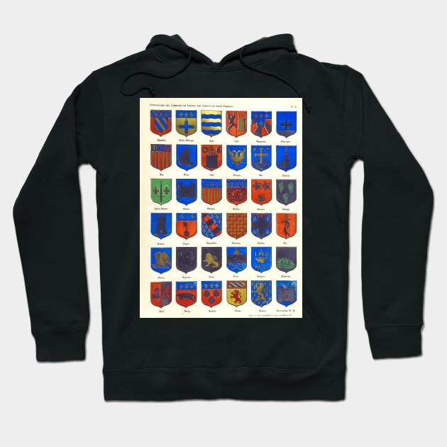 French Heraldry Hoodie by mike11209